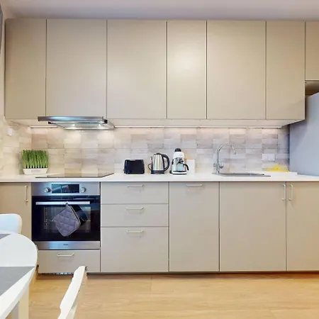 The Silver Mokotow Free Parking Apartamento *