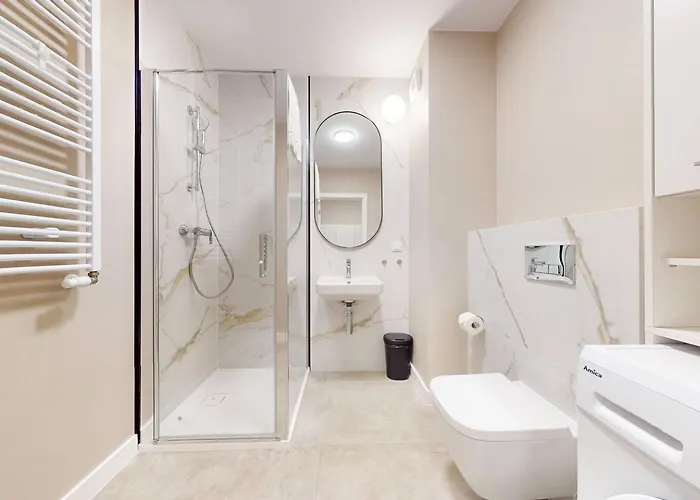 The Silver Mokotow Parking Apartment